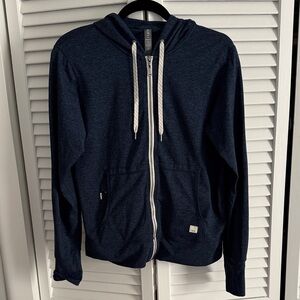 Vuori Halo Performance Hoodie Midnight Heather Medium